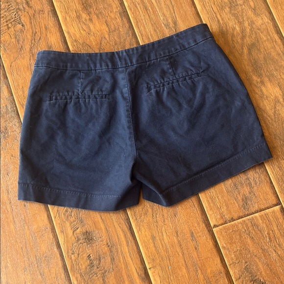 Banana Republic Dark Blue High Waist Size Button Shorts - Size 6 - Picture 5 of 6
